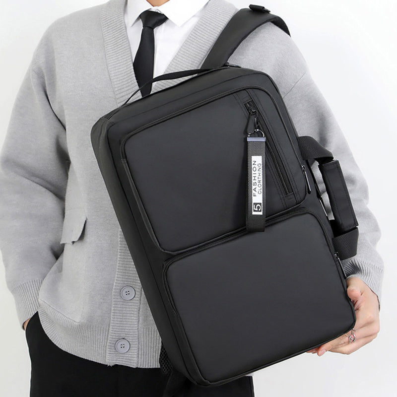 Multifunctional Backpack Large Capacity Business Laptop Bag Leisure Travel Commuter Schoolbag Portable Shoulder Bag